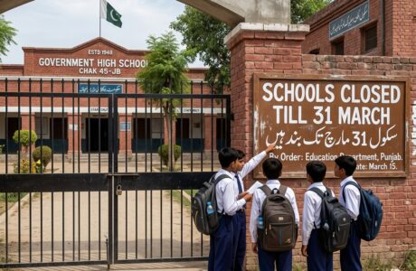 پنجاب میں 31 مارچ تک تمام سکول بند رکھنے کی ہدایت جاری