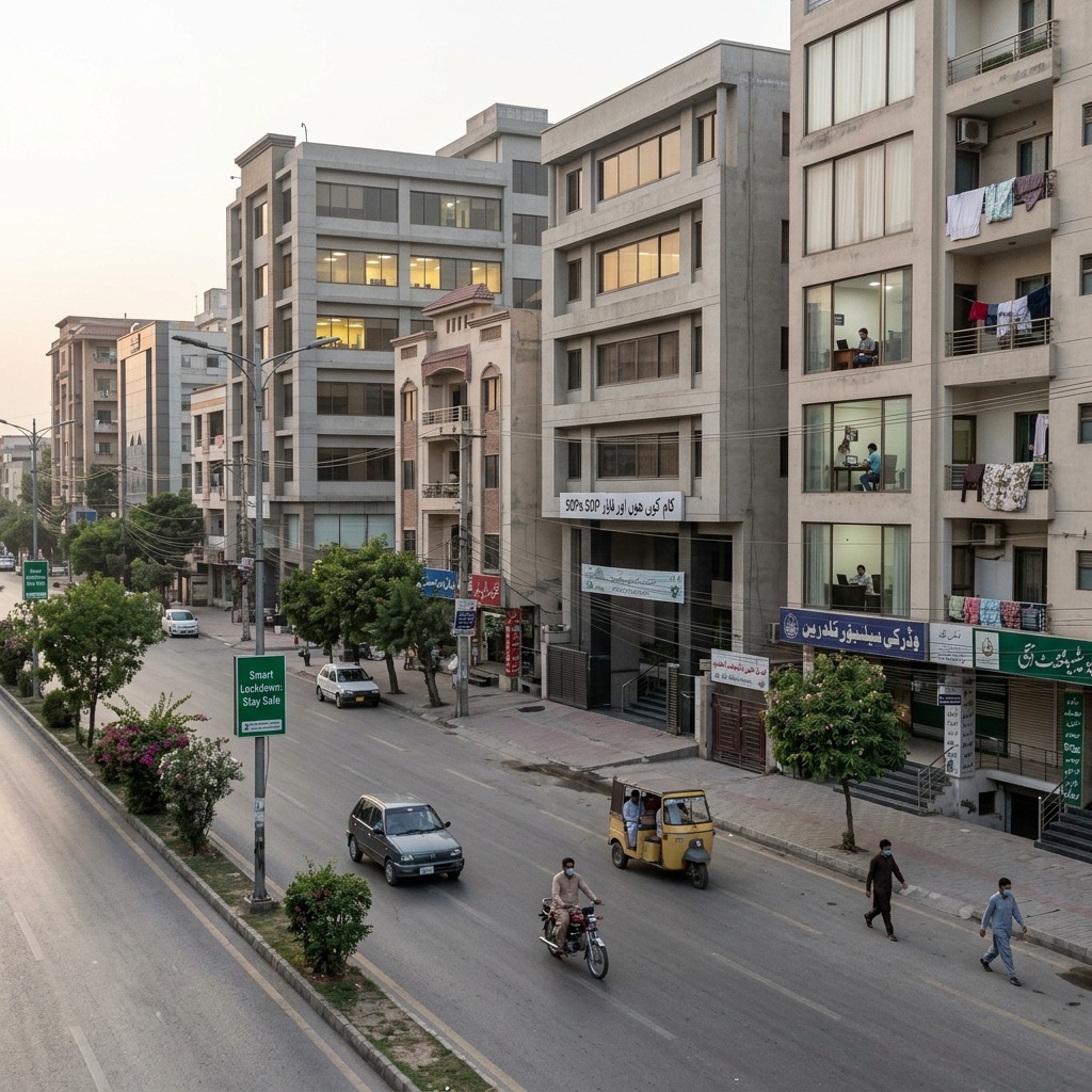 ملک بھر میں اسمارٹ لاک ڈاؤن اور ہائبرڈ ورکنگ پلان تیار