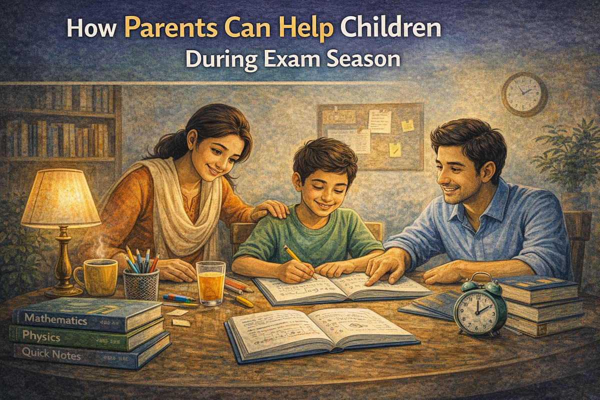How Parents Can Help Children During Exam Season