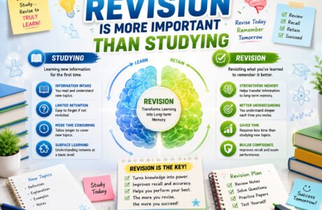 Why Revision Is More Important Than Studying
