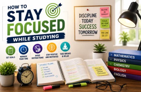 How to Stay Focused While Studying