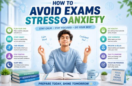 how to avoid exams stress and anxiety