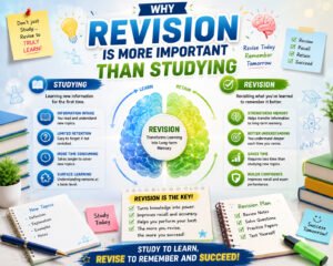 Why Revision Is More Important Than Studying
