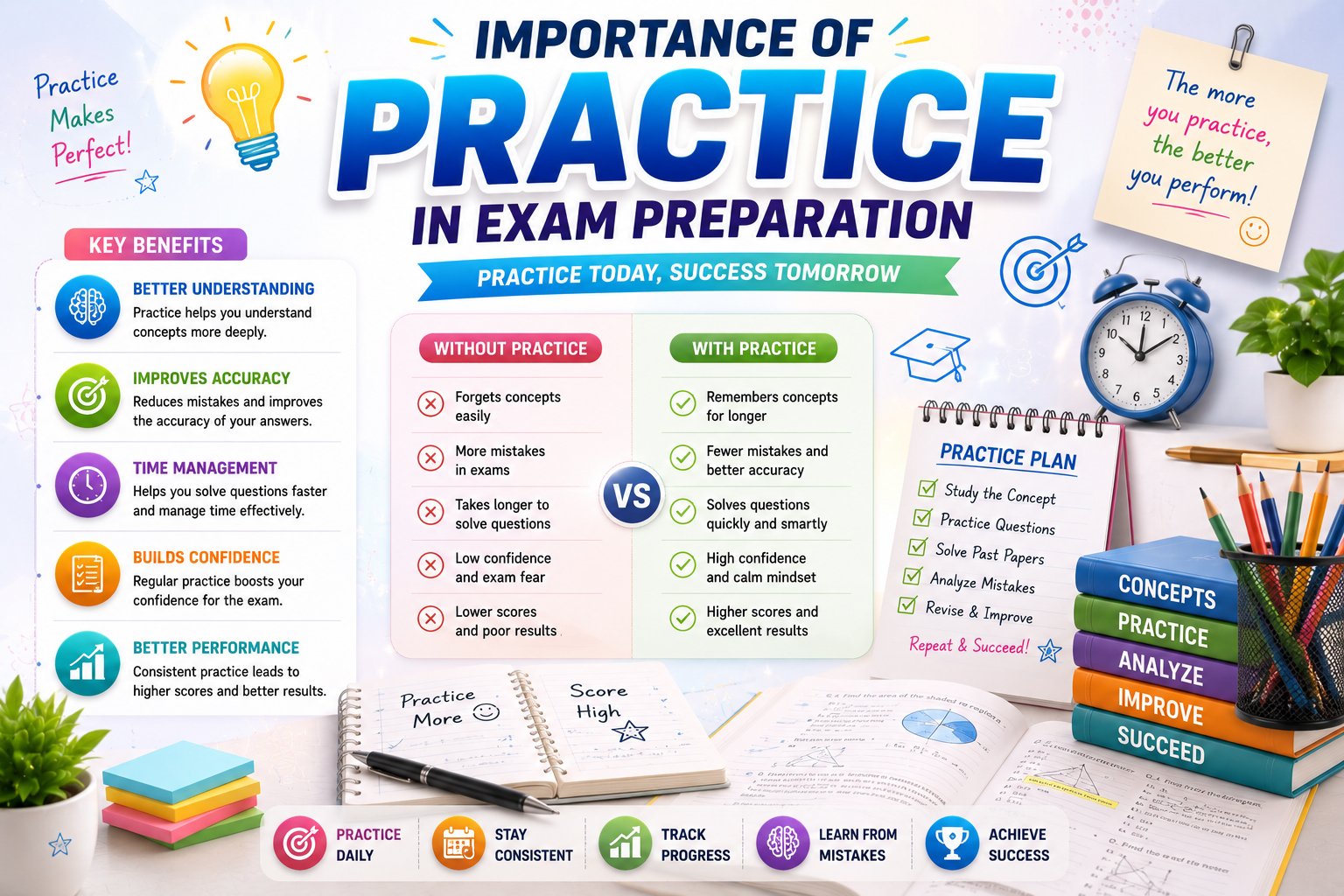Importance of Practice in Exam Preparation