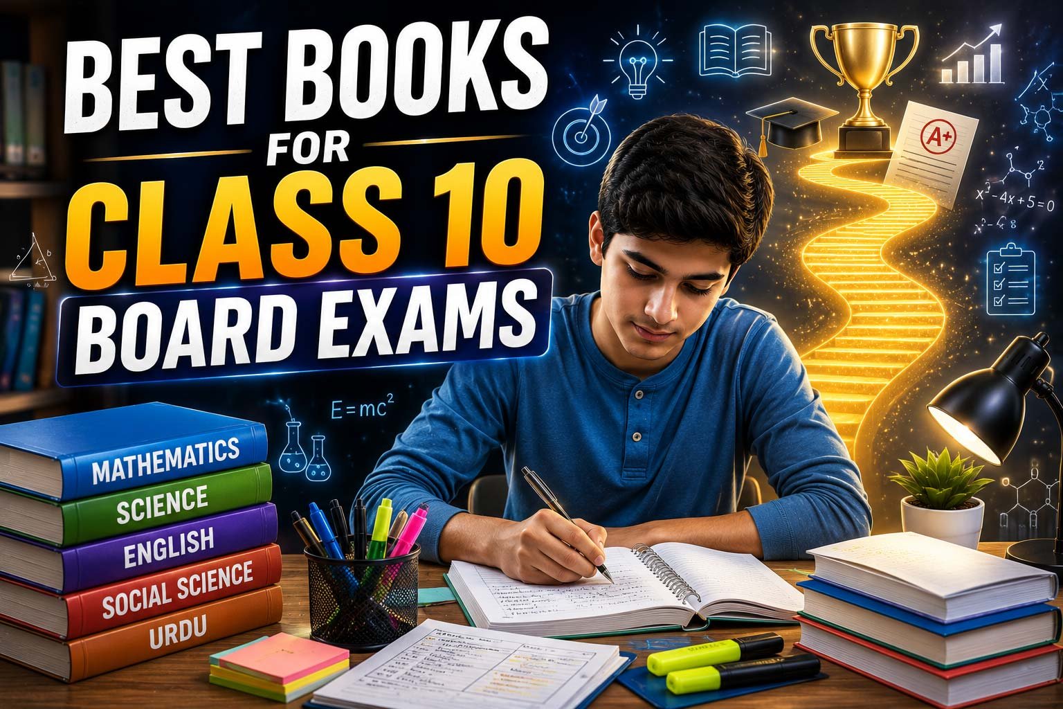 Best Books for Class 10 Board Exams